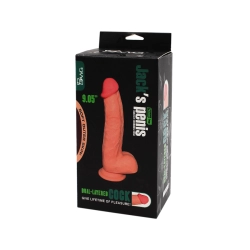 Реалистичный фаллоимитатор с вибрацией и ротацией Jack's penis